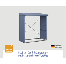 EcoStar Kaminholzregal aus Metall