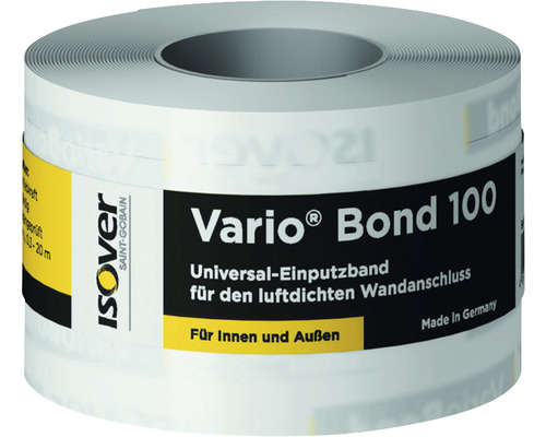 ISOVER Universal-Einputzband Vario® Bond für den luftdichten Anschluss für innen und aussen 25 m x 100 mm
