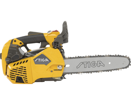 Gelbe Stiga Kettensäge