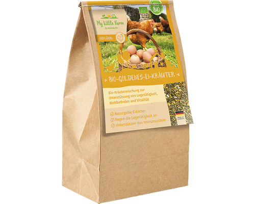 Geflügelfutter My Little Farm-Bio Goldenes-Ei-Kräuter 300 g-0