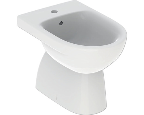 Bidet GEBERIT Renova bodenstehend weiß ohne Beschichtung 500812012 Weißes Standbidet aus Keramik