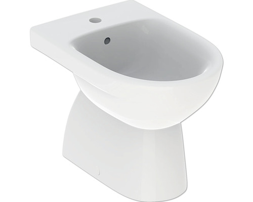 GEBERIT Bidet Renova bodenstehend weiß mit KeraTect® Spezialglasur 500812018 Bidet aus Sanitärkeramik