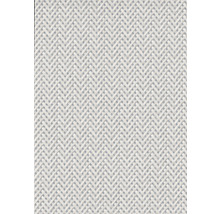 Textiltapete mit Fischgrätmuster