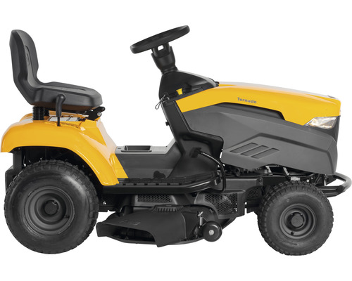 Aufsitzrasenmäher mit Lenkrad und Sitz