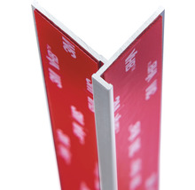 Außen-Eckverbinder Schulte Decodesign 2550 mm alu für 3 mm Duschrückwände