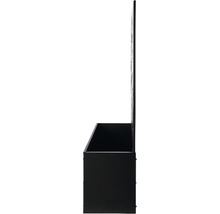 Pflanzkübel Raumteiler Esschert’s Garden Metall 100 x 39 x 140,5 cm schwarz