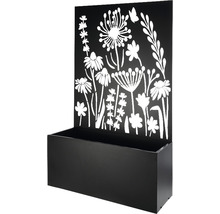 Pflanzkübel Raumteiler Esschert’s Garden Metall 100 x 39 x 140,5 cm schwarz