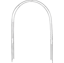 Rosenbogen Esschert’s Garden Gitterstab 134,5 x 37 x 220,5 cm Eisen schwarz