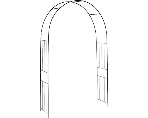 Rosenbogen Esschert’s Garden Gitterstab 39 x 5 x 80,5 cm Eisen schwarz