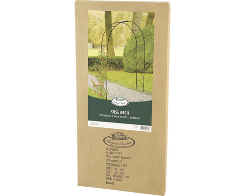 Verpackung eines Rosenbogens