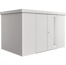 Gerätehaus Biohort Neo 2D Doppeltür 348 x 236 cm silber-metallic