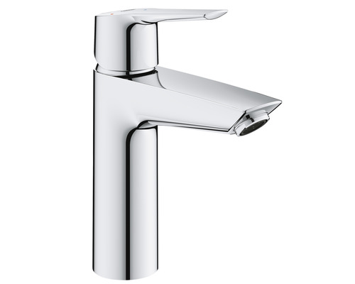 Grohe Quickfix Waschtischarmatur START chrom mit Push Open Ablaufventil 23746002 Waschtischarmatur aus Metall