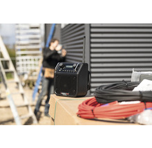 Baustellenradio PerfectPro DABPRO, DAB+ und UKW-Empfang, AUX-Eingang, MP3, Bluetooth, Stoßfest, IP54, DPR2
