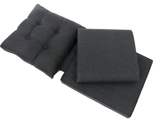 Sitzkissen und Rückenkissen Set für Gartenmöbel