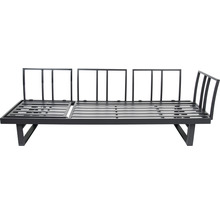 Loungeset Largo bellavista 5-Sitzer inkl. Auflagen Aluminium hellgrau