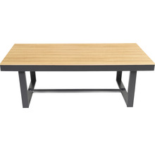 Loungeset Largo bellavista 5-Sitzer inkl. Auflagen Aluminium hellgrau