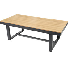 Loungeset Largo bellavista 5-Sitzer inkl. Auflagen Aluminium hellgrau