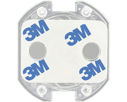 Transparente Halterung mit 3M Klebefläche zur Befestigung