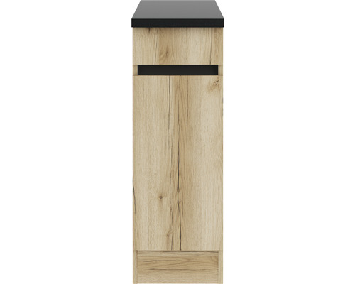 Waschtischunterschrank mit Holzeffekt und Schublade