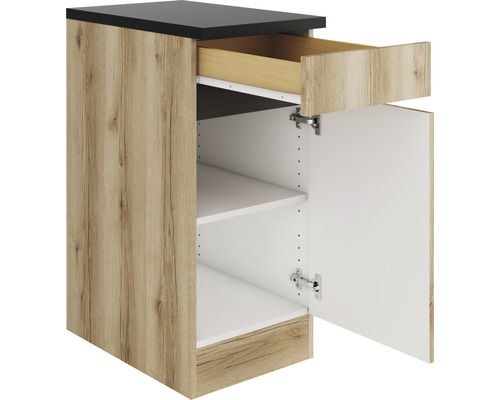 Unterschrank mit Schublade und Tür für Küchen
