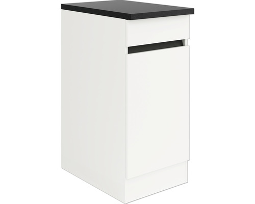 Unterschrank mit Schublade und Abdeckplatte