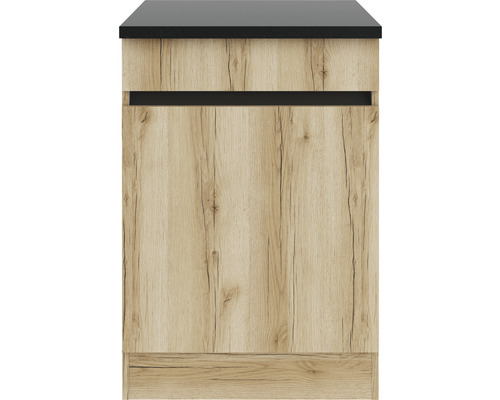 Unterschrank mit Tür und Arbeitsplatte