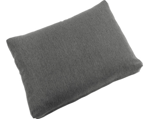 Graues rechteckiges Kissen