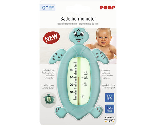 Badethermometer in Schildkrötenform von Reer