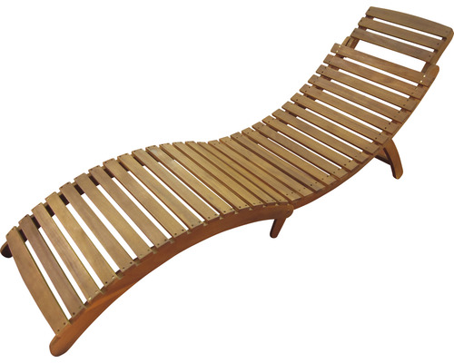 Holzliege für den Garten