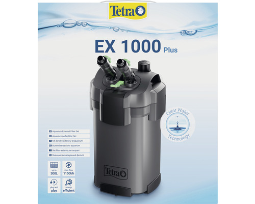 Tetra EX 1000 Plus Aquarien Außenfilter Set
