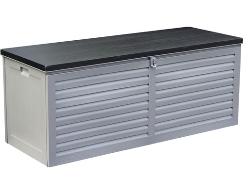 Auflagenbox bellavista 143,5 x 55,5 x 57,3 cm Kunststoff grau