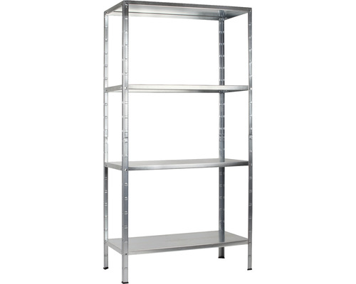 Metallregal mit vier Regalböden