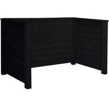 Mülltonnenbox aus Holz für den Außenbereich