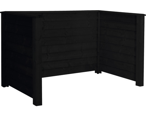 Mülltonnenbox aus Holz für den Außenbereich