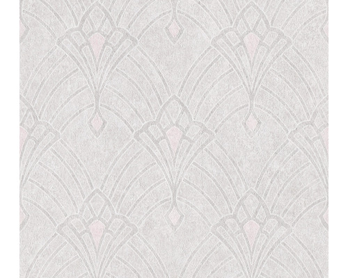 Vliestapete 38094-1 Mata Hari Art-Deco creme Tapete mit stilisiertem floralem Muster
