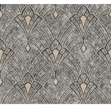 Tapete mit grafischem Art-déco-Muster