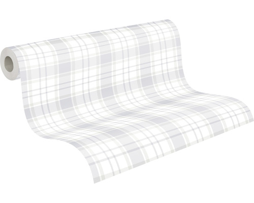 Tapetenrolle mit Karomuster