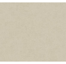 Beige Tapete mit Textilstruktur