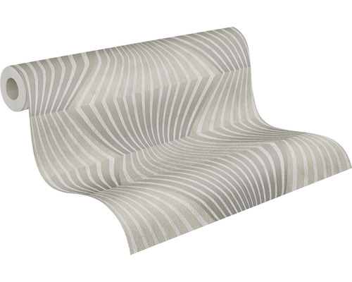 Tapetenrolle mit Streifenmuster