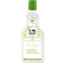 Duftöl mit Limettenduft in einer weißen Flasche