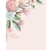 Illustration von Blumen und Blättern