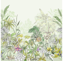 Illustration verschiedener tropischer Pflanzen