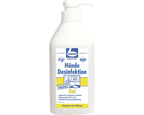 Dr. Becher Hände Desinfektion Gel 1 l