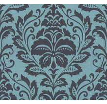 Vliestapete 36910-5 Attractive Barockornament blau schwarz-thumb-0