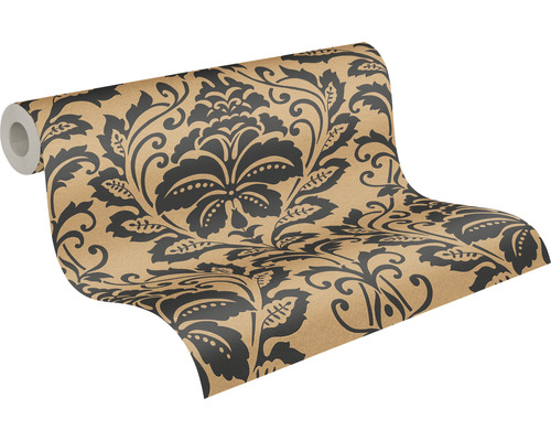 Tapetenrolle mit floralem Muster