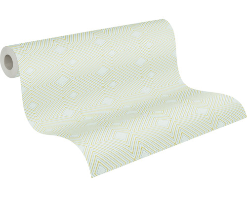 Tapetenrolle mit geometrischem Rautenmuster