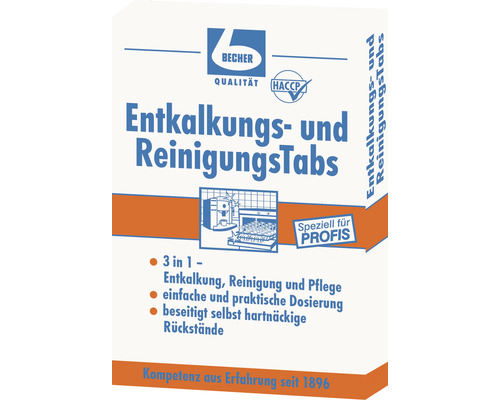 Dr. Becher Entkalkungs- und Reinigunstabs 8 Stück Becher Entkalkungs- und Reinigungstabs Packung