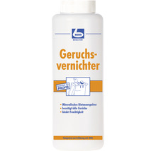 Becher Geruchsvernichter in einer Kunststoffflasche