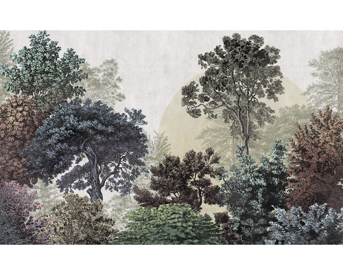 Fototapete Vlies LJX8-058 Le Jardin Bois Brumeux 8-tlg. 400 x 250 cm