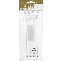 Christbaumkugelhänger aus Metall in einer Verpackung